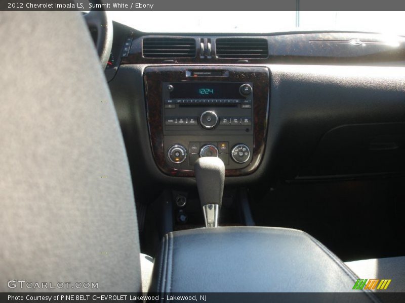 Summit White / Ebony 2012 Chevrolet Impala LS