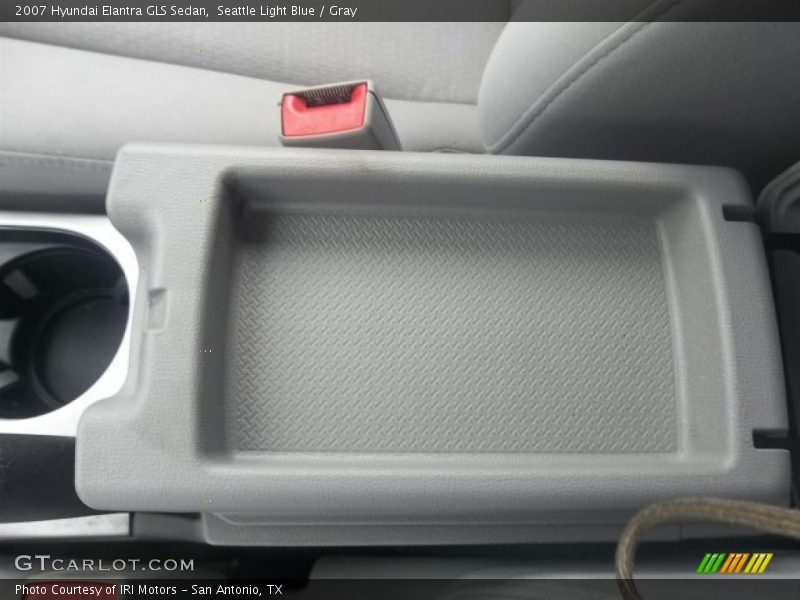 Seattle Light Blue / Gray 2007 Hyundai Elantra GLS Sedan
