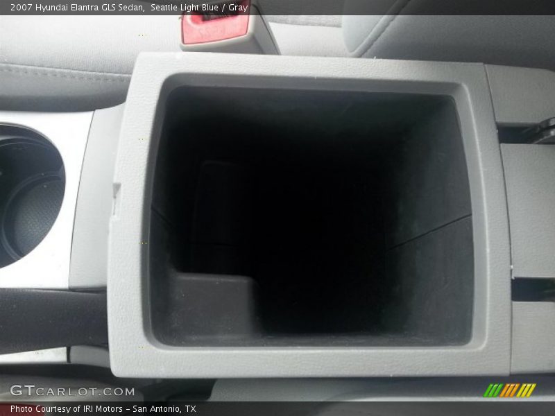 Seattle Light Blue / Gray 2007 Hyundai Elantra GLS Sedan