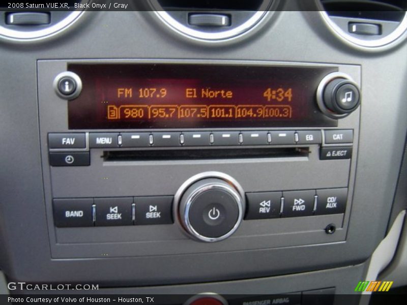 Black Onyx / Gray 2008 Saturn VUE XR