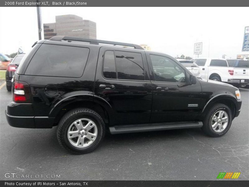 Black / Black/Stone 2008 Ford Explorer XLT