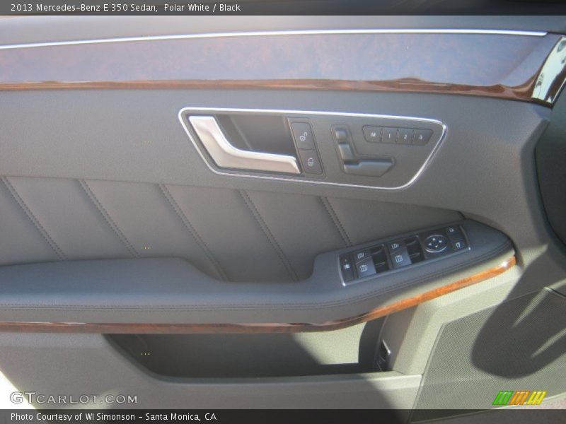 Polar White / Black 2013 Mercedes-Benz E 350 Sedan