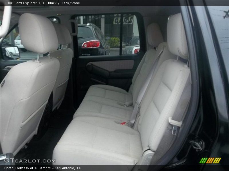 Black / Black/Stone 2008 Ford Explorer XLT