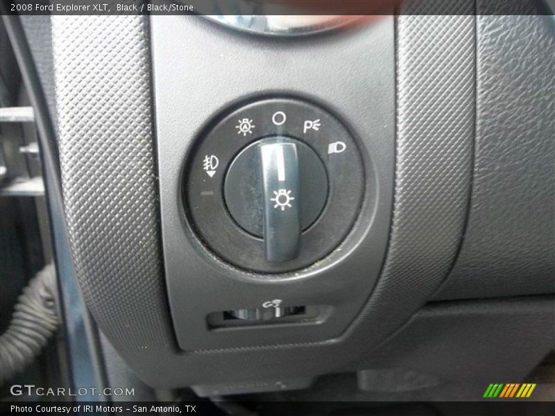 Black / Black/Stone 2008 Ford Explorer XLT