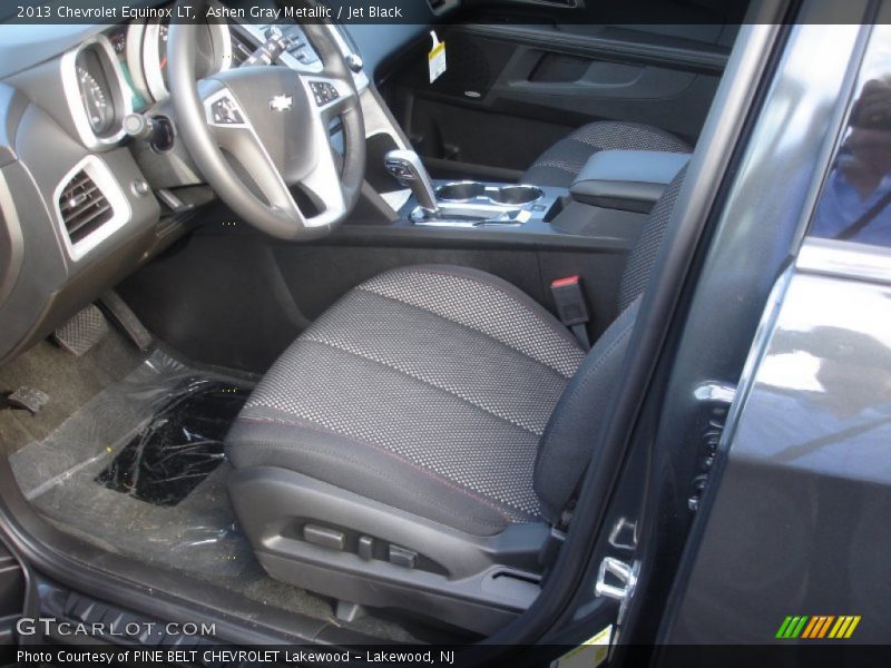 Ashen Gray Metallic / Jet Black 2013 Chevrolet Equinox LT