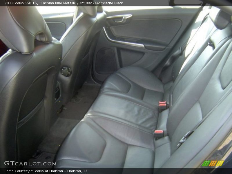 Caspian Blue Metallic / Off Black/Anthracite Black 2012 Volvo S60 T5