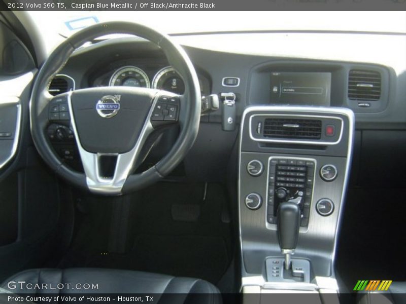 Caspian Blue Metallic / Off Black/Anthracite Black 2012 Volvo S60 T5