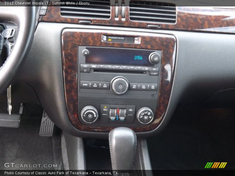 Summit White / Ebony 2012 Chevrolet Impala LT