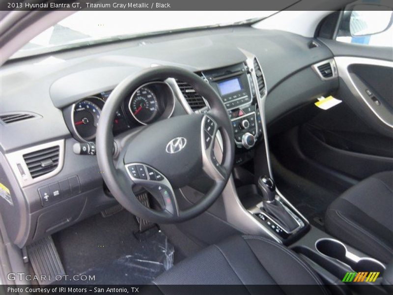 Titanium Gray Metallic / Black 2013 Hyundai Elantra GT