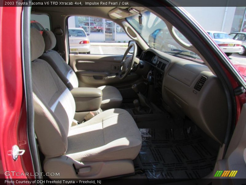 Impulse Red Pearl / Oak 2003 Toyota Tacoma V6 TRD Xtracab 4x4