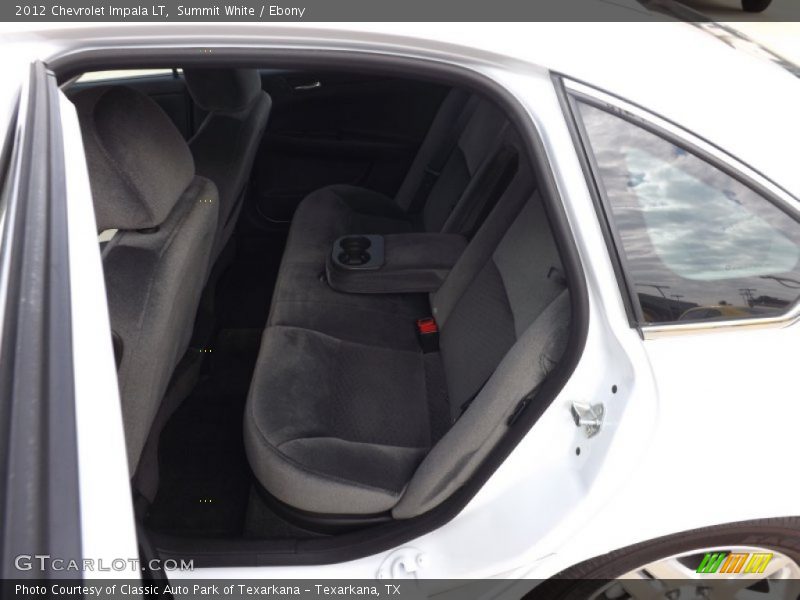Summit White / Ebony 2012 Chevrolet Impala LT