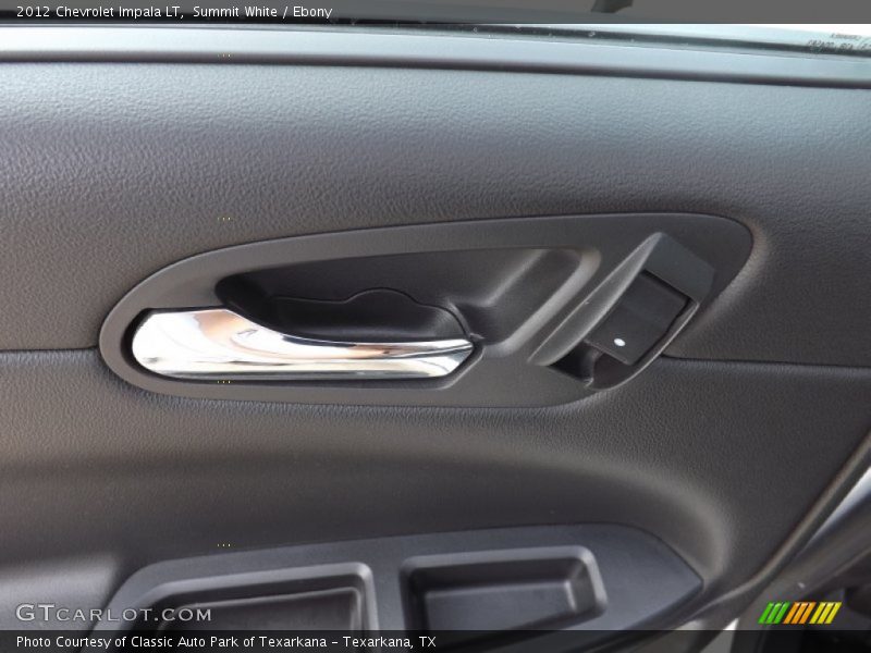 Summit White / Ebony 2012 Chevrolet Impala LT