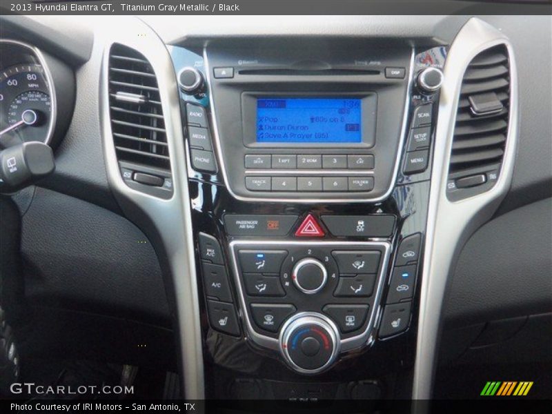 Titanium Gray Metallic / Black 2013 Hyundai Elantra GT