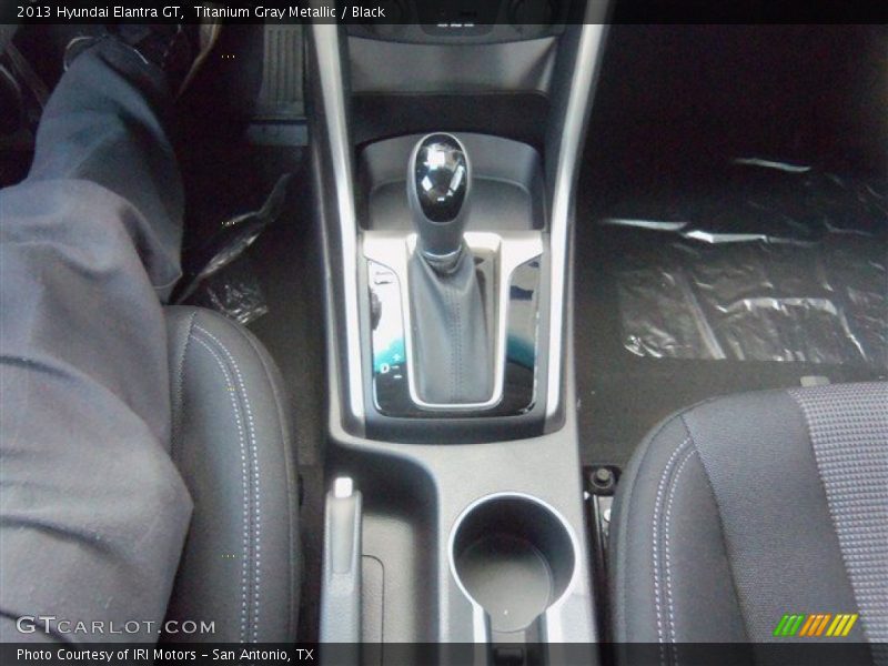 Titanium Gray Metallic / Black 2013 Hyundai Elantra GT
