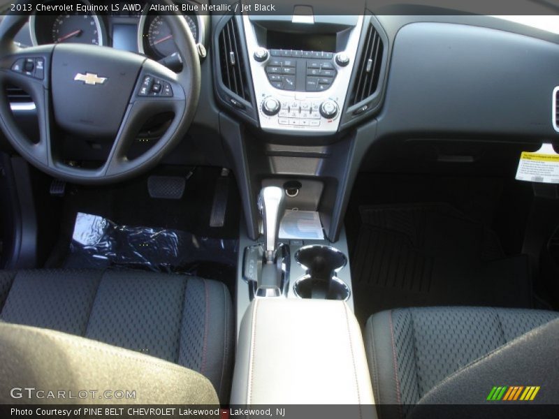 Atlantis Blue Metallic / Jet Black 2013 Chevrolet Equinox LS AWD