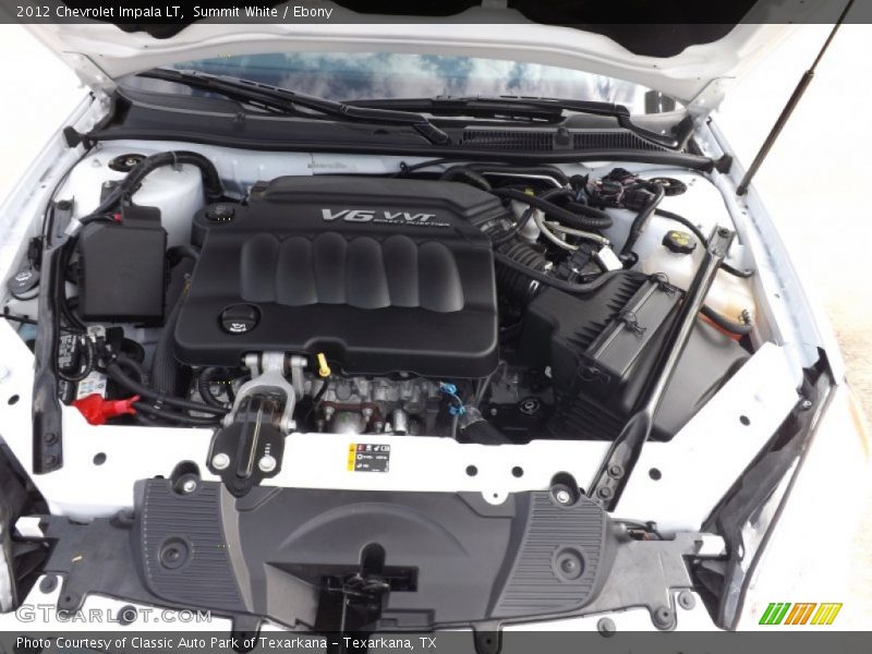 Summit White / Ebony 2012 Chevrolet Impala LT