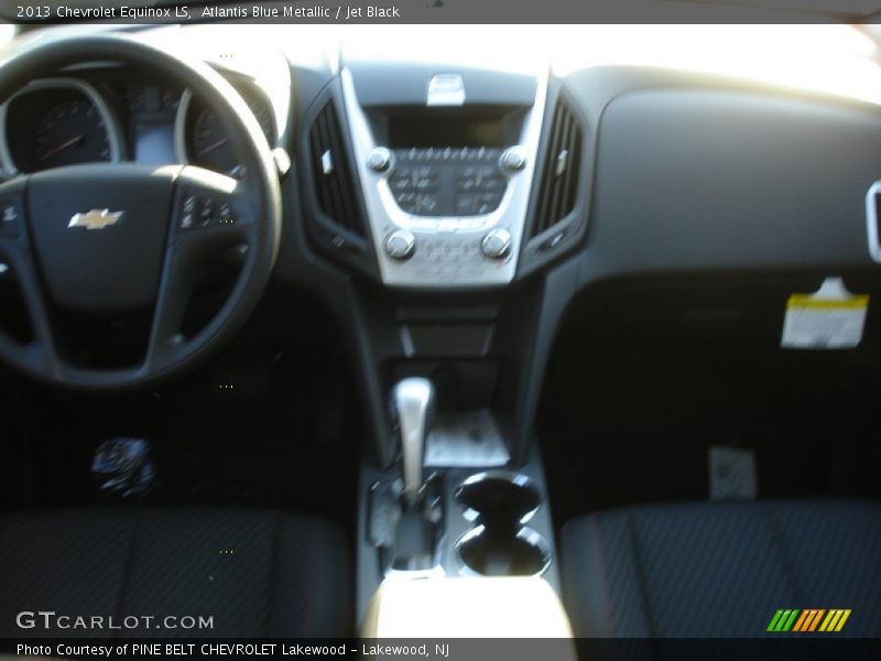 Atlantis Blue Metallic / Jet Black 2013 Chevrolet Equinox LS