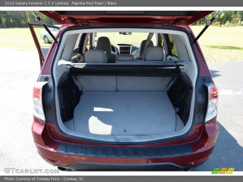 Paprika Red Pearl / Black 2010 Subaru Forester 2.5 X Limited