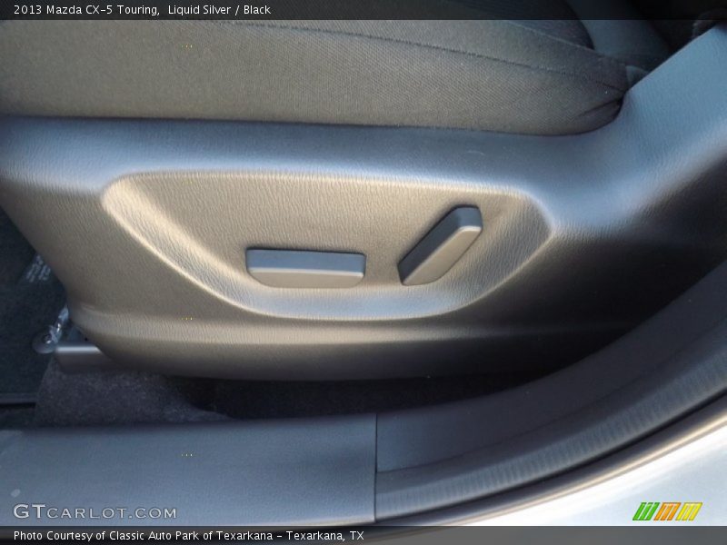 Liquid Silver / Black 2013 Mazda CX-5 Touring