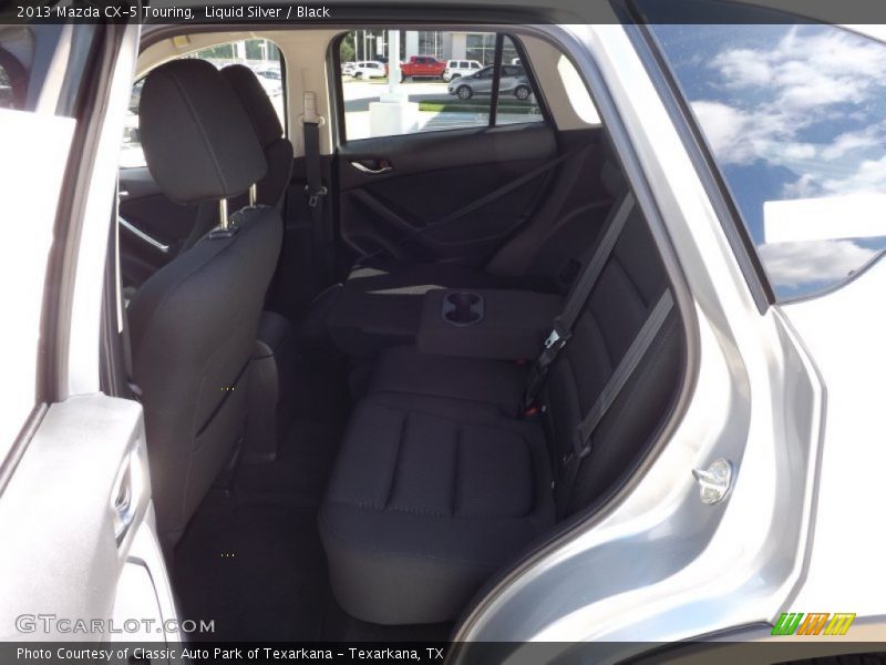 Liquid Silver / Black 2013 Mazda CX-5 Touring