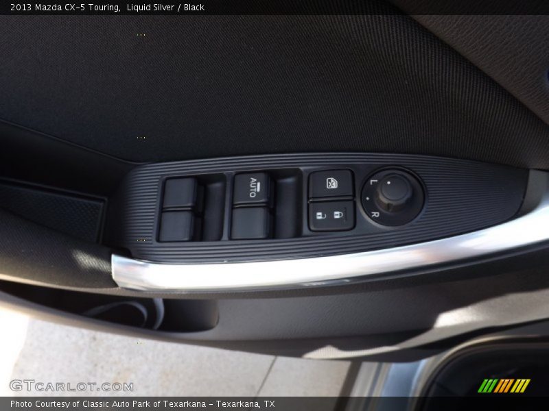 Liquid Silver / Black 2013 Mazda CX-5 Touring