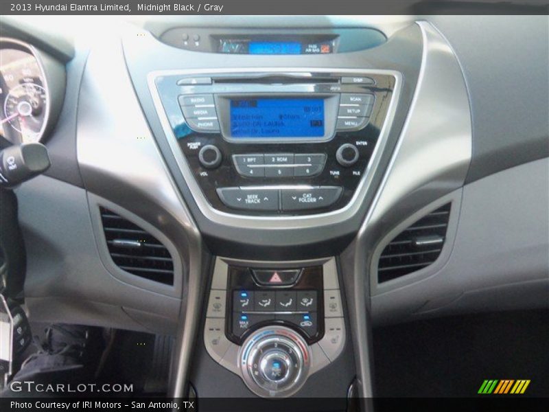 Midnight Black / Gray 2013 Hyundai Elantra Limited