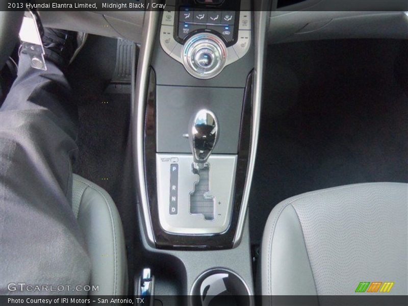 Midnight Black / Gray 2013 Hyundai Elantra Limited