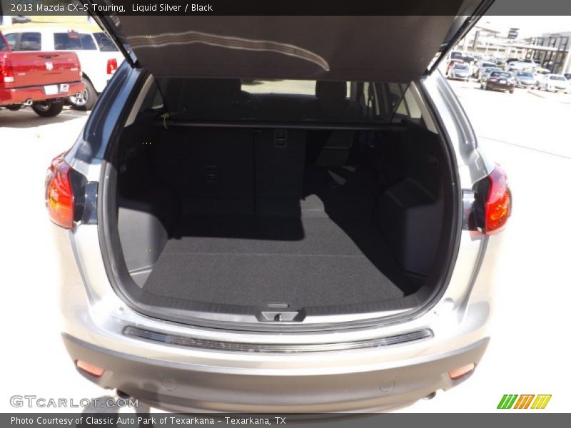 Liquid Silver / Black 2013 Mazda CX-5 Touring