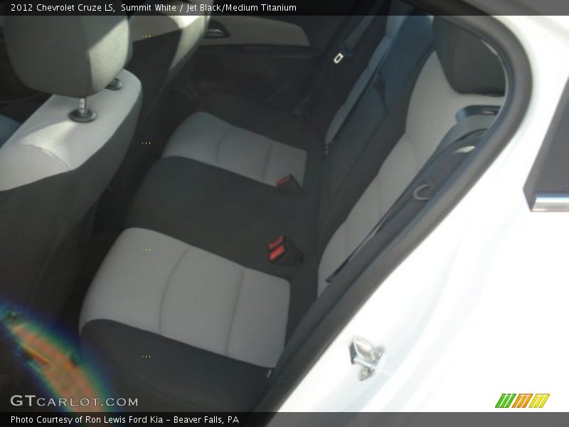 Summit White / Jet Black/Medium Titanium 2012 Chevrolet Cruze LS