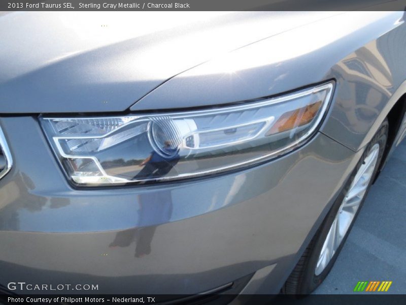 Sterling Gray Metallic / Charcoal Black 2013 Ford Taurus SEL