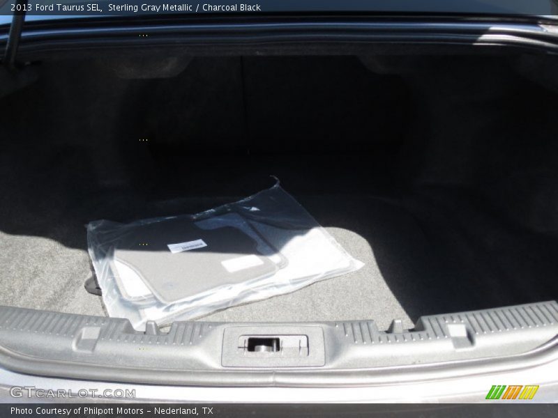 Sterling Gray Metallic / Charcoal Black 2013 Ford Taurus SEL