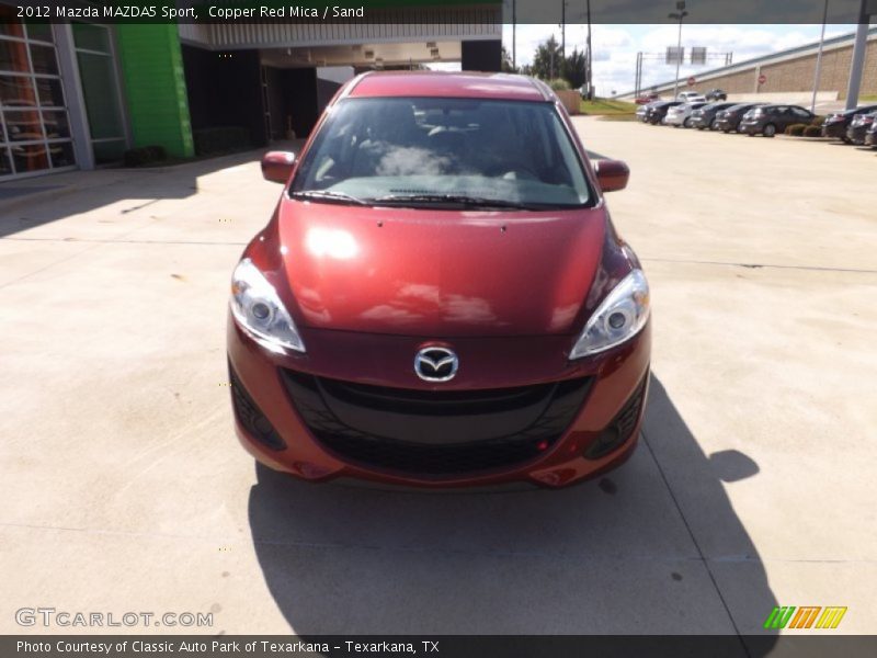 Copper Red Mica / Sand 2012 Mazda MAZDA5 Sport