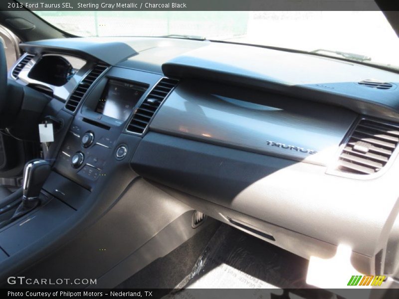 Sterling Gray Metallic / Charcoal Black 2013 Ford Taurus SEL