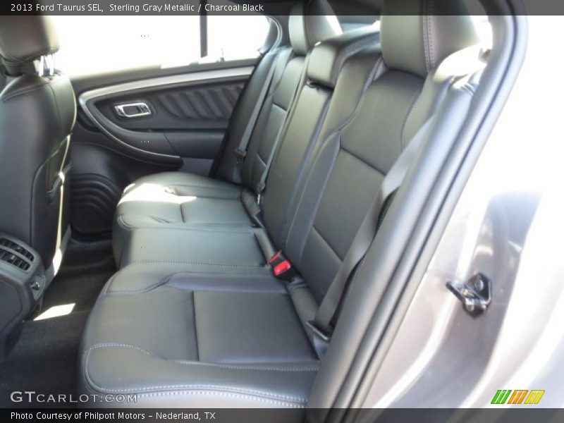 Sterling Gray Metallic / Charcoal Black 2013 Ford Taurus SEL