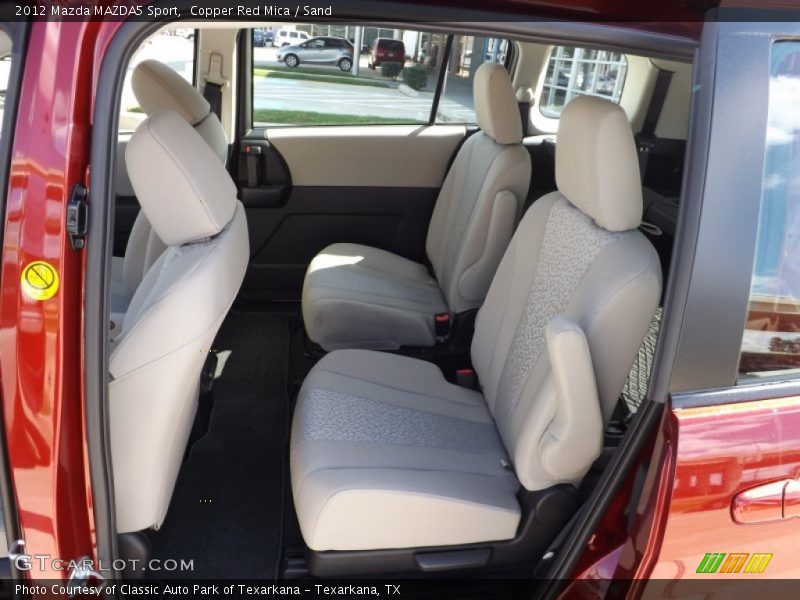 Copper Red Mica / Sand 2012 Mazda MAZDA5 Sport