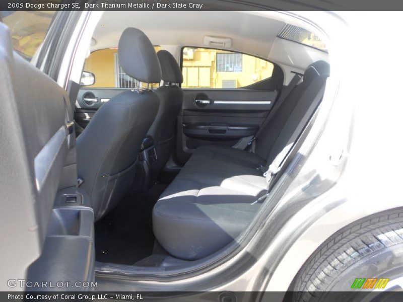 Dark Titanium Metallic / Dark Slate Gray 2009 Dodge Charger SE