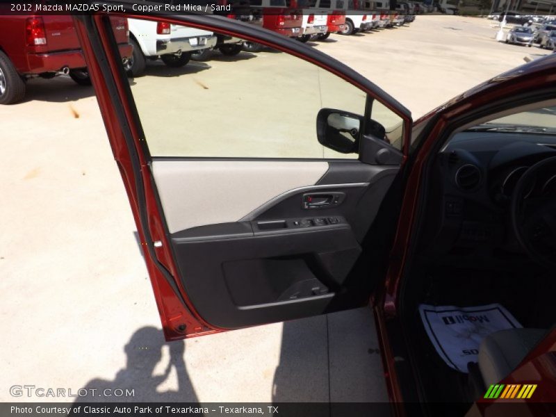 Copper Red Mica / Sand 2012 Mazda MAZDA5 Sport