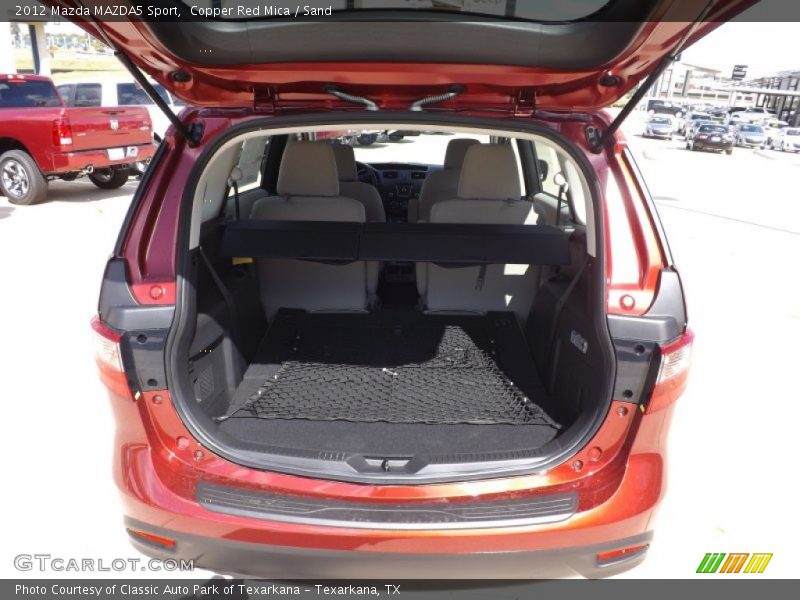 Copper Red Mica / Sand 2012 Mazda MAZDA5 Sport
