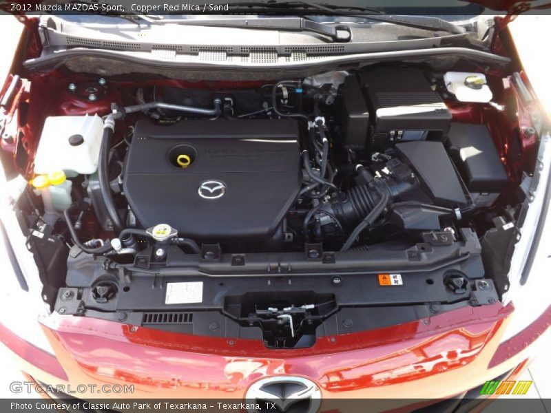 Copper Red Mica / Sand 2012 Mazda MAZDA5 Sport