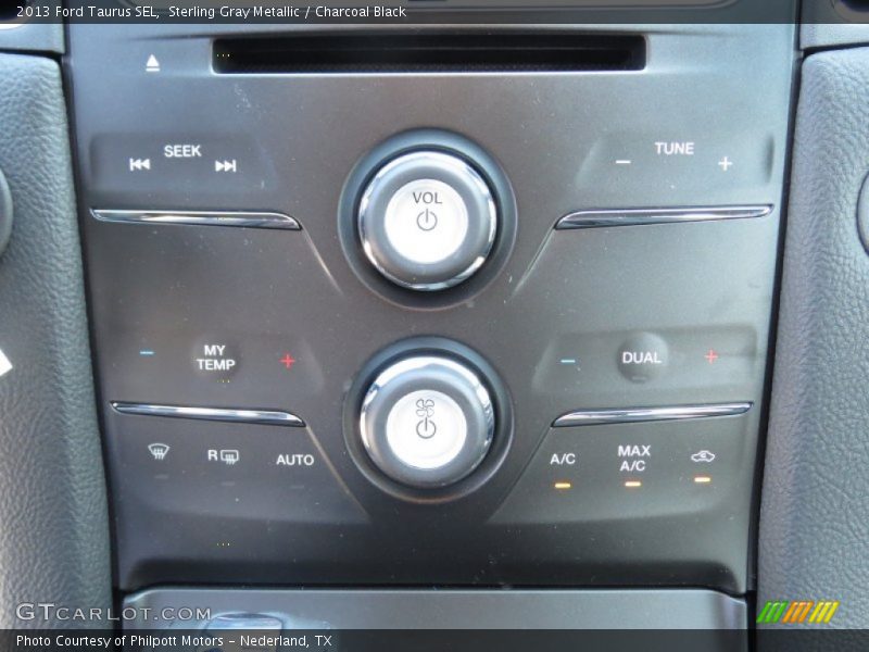 Sterling Gray Metallic / Charcoal Black 2013 Ford Taurus SEL