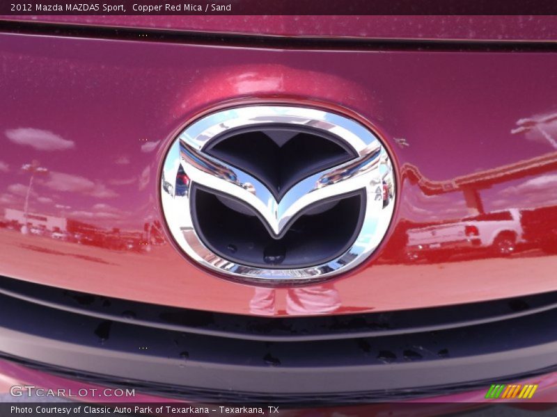 Copper Red Mica / Sand 2012 Mazda MAZDA5 Sport