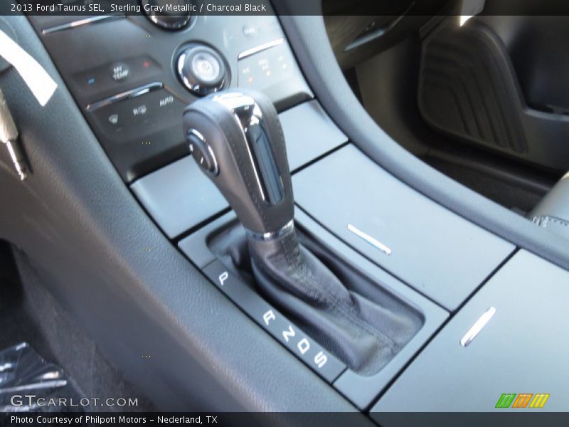 Sterling Gray Metallic / Charcoal Black 2013 Ford Taurus SEL
