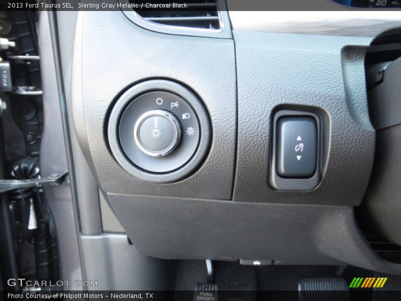 Sterling Gray Metallic / Charcoal Black 2013 Ford Taurus SEL