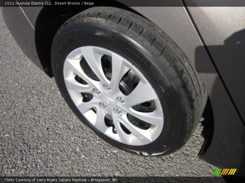 Desert Bronze / Beige 2011 Hyundai Elantra GLS