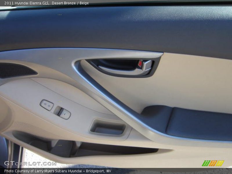 Desert Bronze / Beige 2011 Hyundai Elantra GLS
