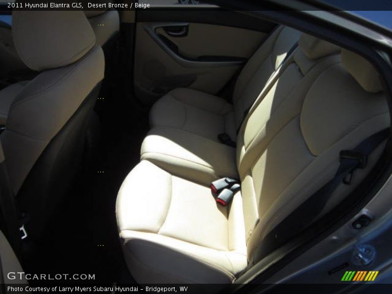 Desert Bronze / Beige 2011 Hyundai Elantra GLS