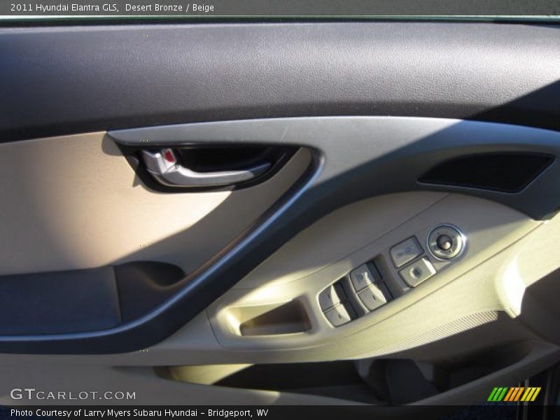 Desert Bronze / Beige 2011 Hyundai Elantra GLS