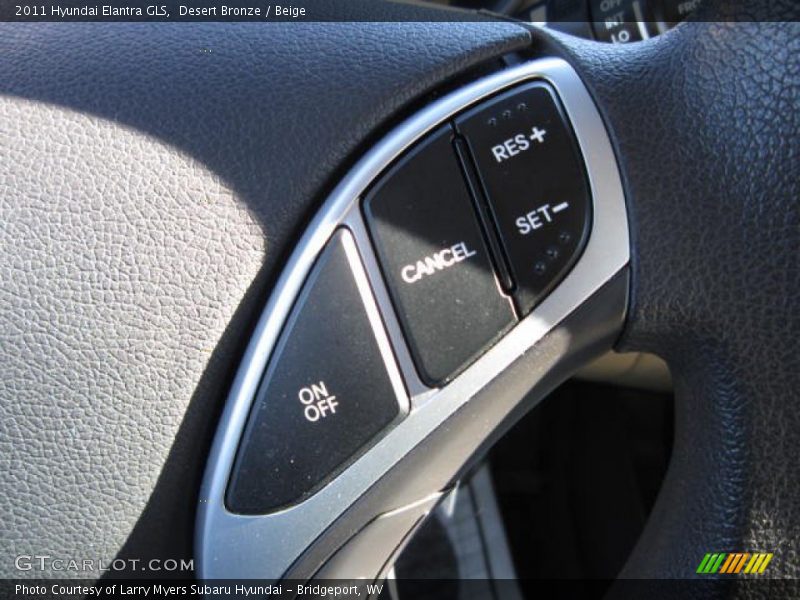 Desert Bronze / Beige 2011 Hyundai Elantra GLS