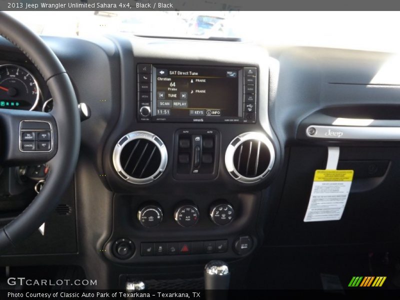 Black / Black 2013 Jeep Wrangler Unlimited Sahara 4x4