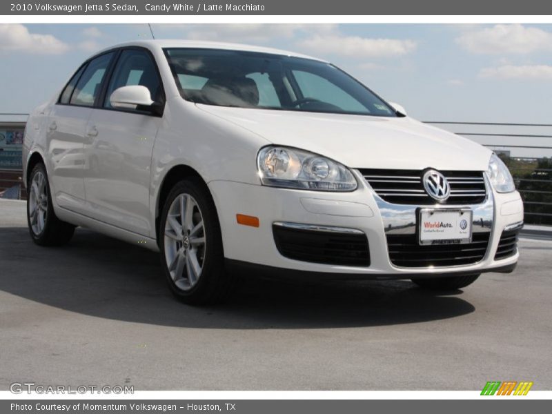 Candy White / Latte Macchiato 2010 Volkswagen Jetta S Sedan
